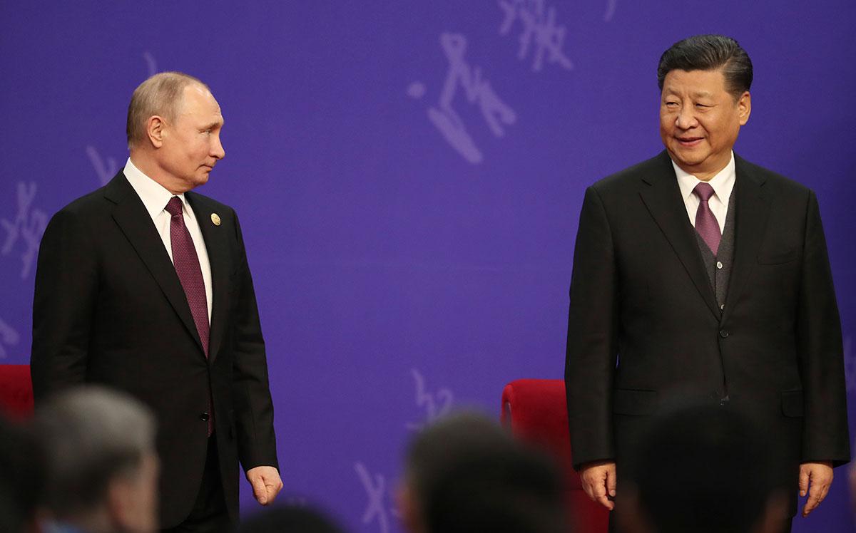 Владимир Путин и Си Цзиньпин