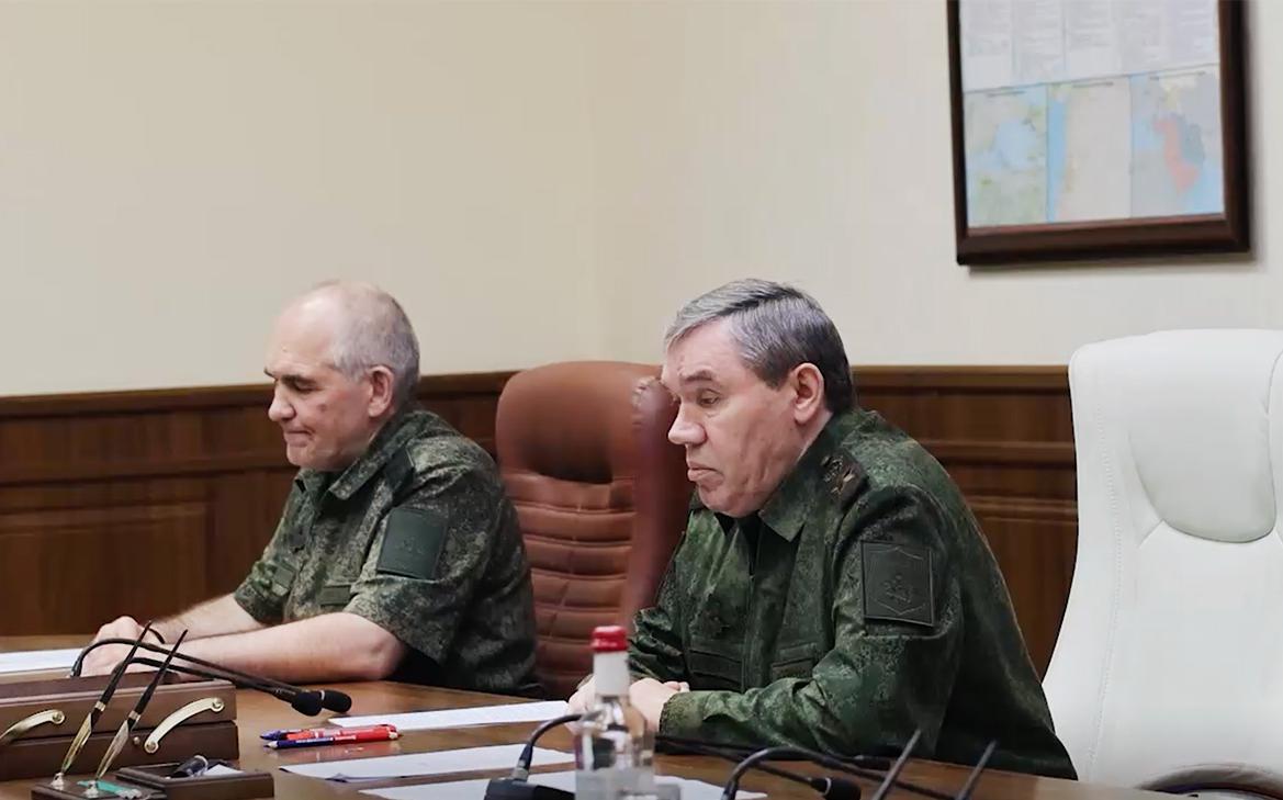 Герасимов назвал цели массированных ударов по Украине на этой неделе