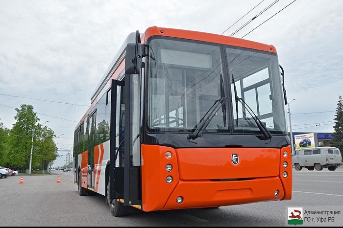 «Нефаз» презентовал первый троллейбус в Башкирии