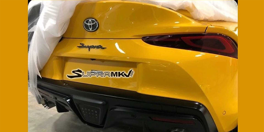 В Сети появилась новая фотография возрожденной Toyota Supra