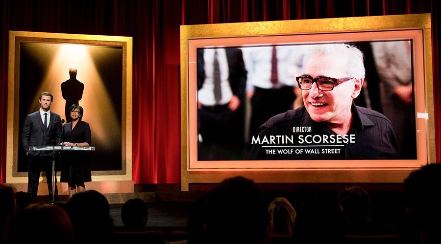 Объявление номинации Мартина Скорсезе на премию &laquo;Оскар&raquo;, 2014 год