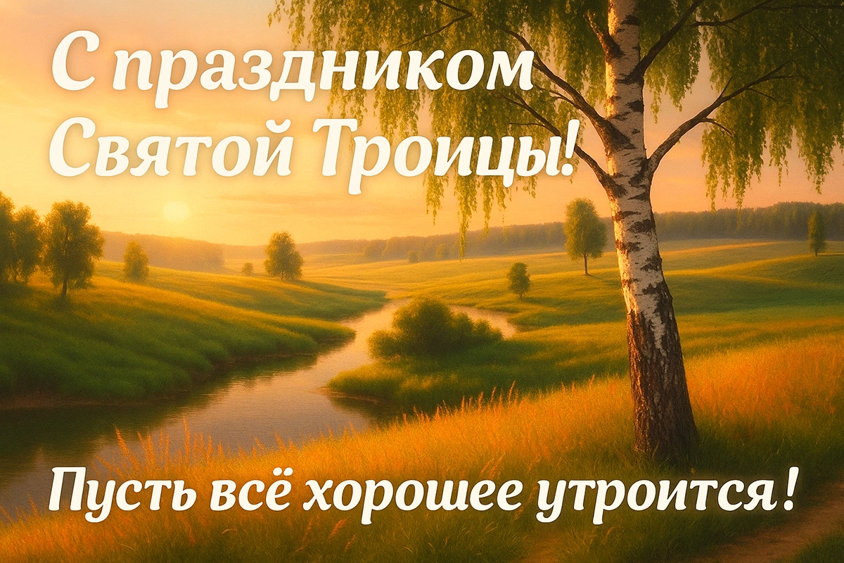 Открытки с Троицей. 30 красивых, старинных открыток со Святой Троицей