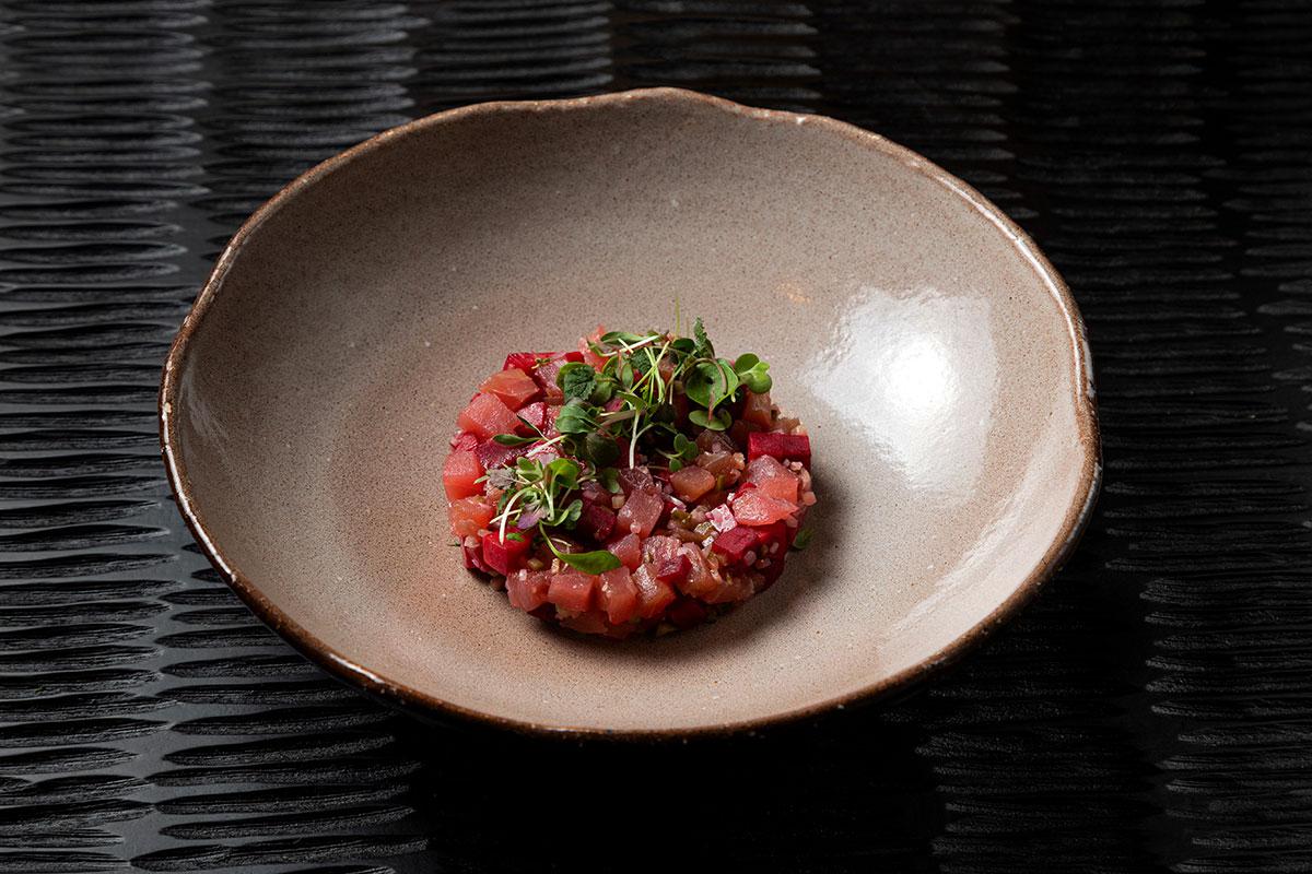 Винегрет из тунца