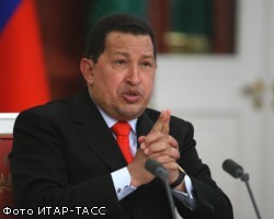 У.Чавес выразил поддержку М.Каддафи и Б.Асаду