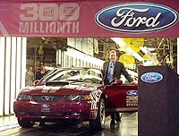 Ford выпустил 300-миллионный автомобиль