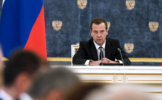 Премьер-министр России Дмитрий Медведев


