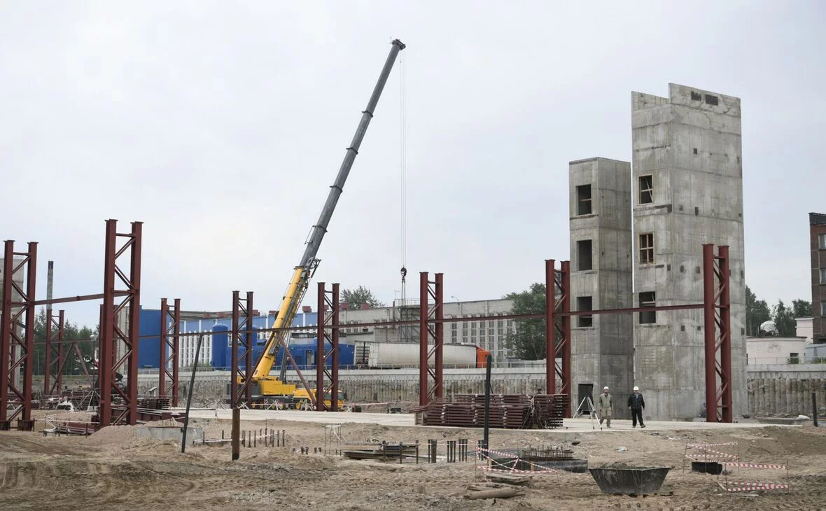 Строительство цифровой верфи ОССЗ в августе 2023 года / пресс-служба ОССЗ