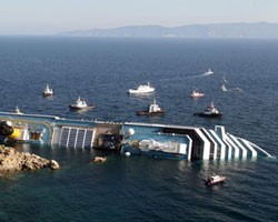 Экипаж Costa Concordia скрывал масштабы катастрофы