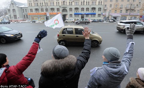 "Большой белый круг" на Садовом кольце