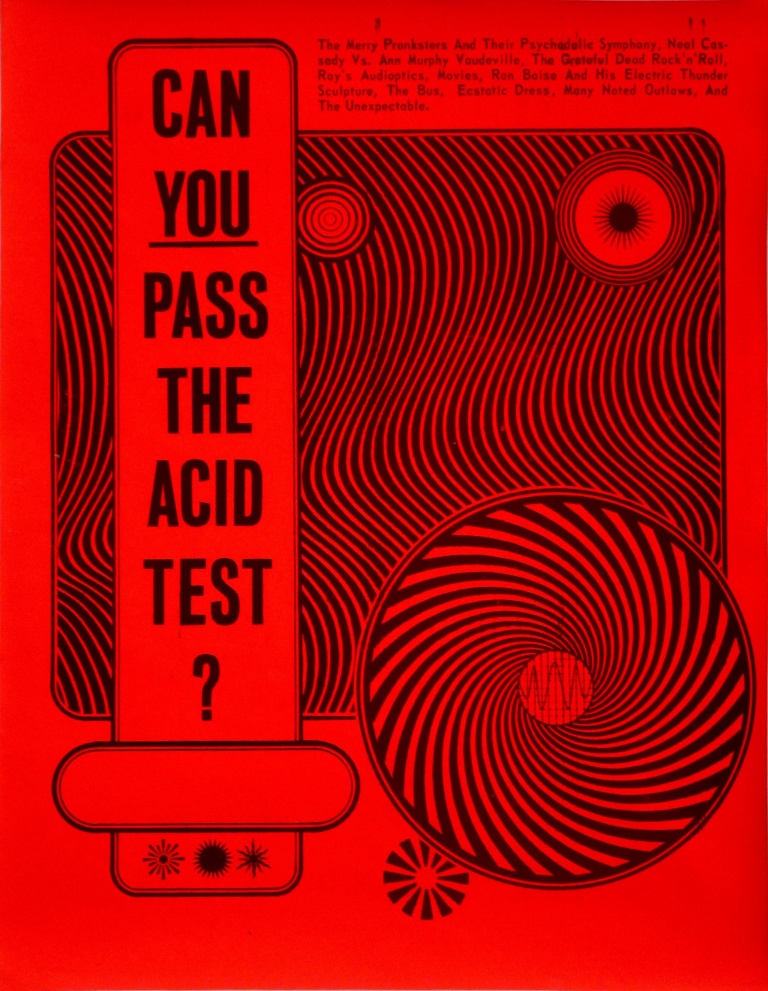 Постер The Acid Test&nbsp;Уэса Уилсона, 1966
