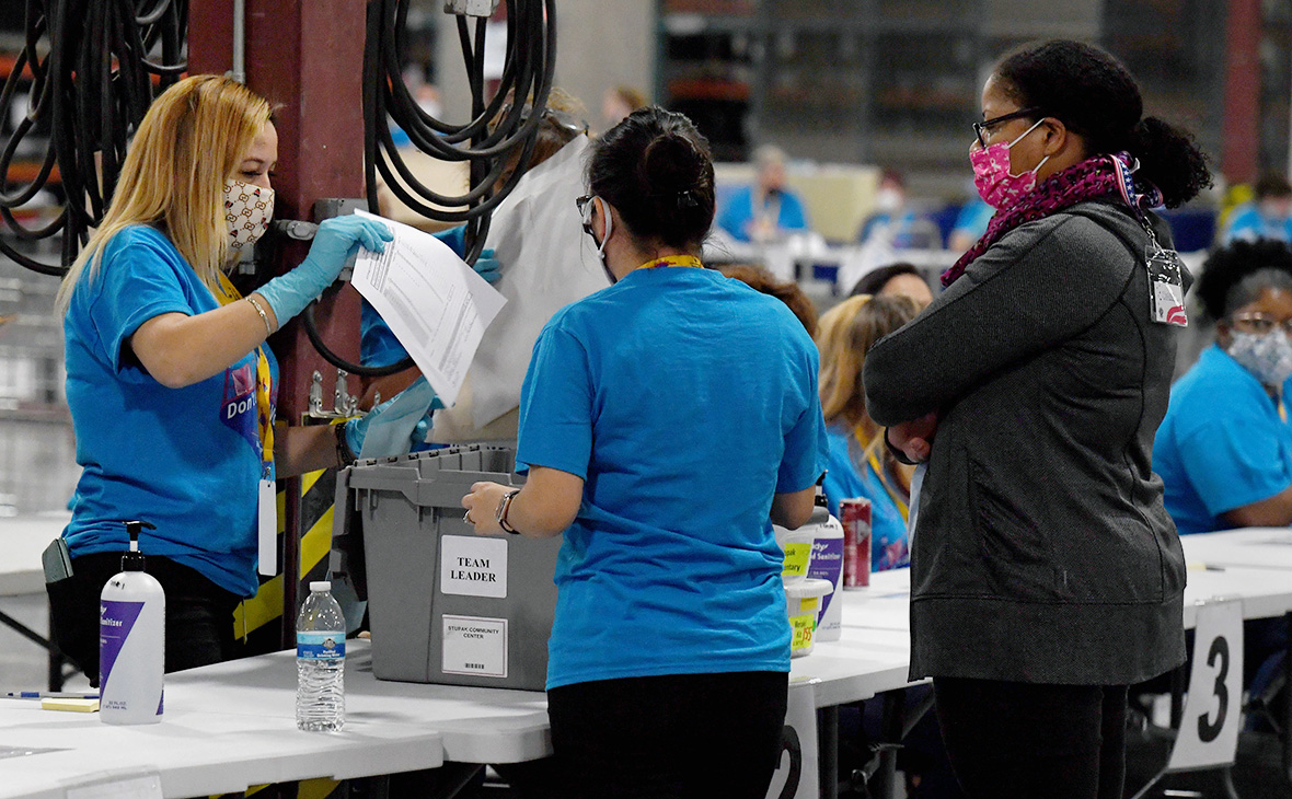 В Неваде объявили перерыв в подсчете голосов