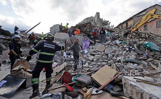 Последствия ​землетрясения в&nbsp;Италии, 24 августа 2016 года
