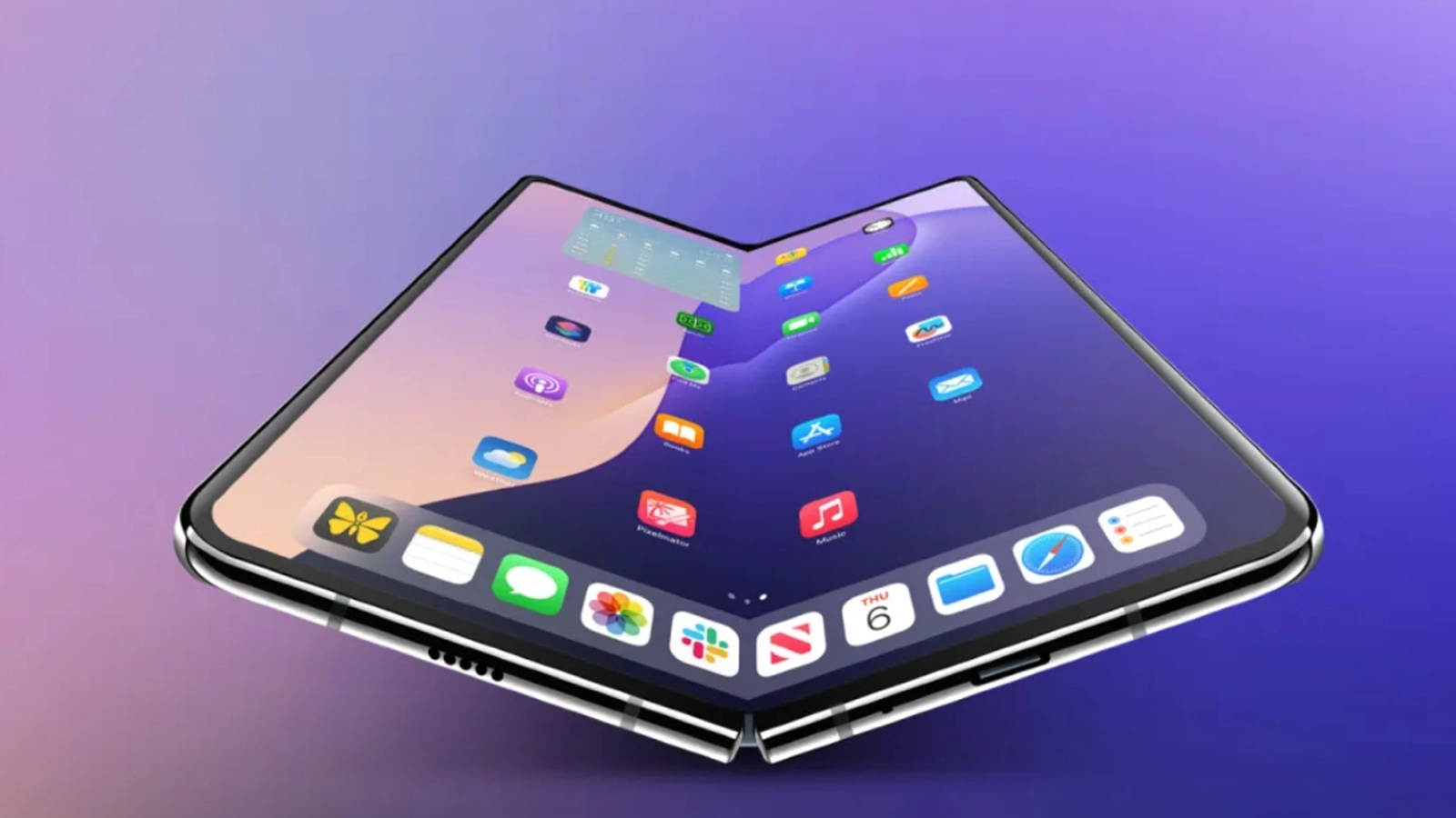 Складной iPhone получит экран без складки. Как Apple это сделает