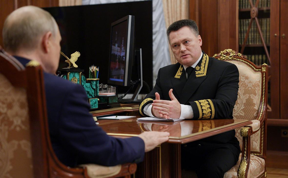 Владимир Путин и Игорь Краснов