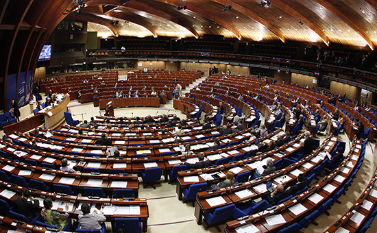 Заседание комиссии Парламентской ассамблеи Совета Европы