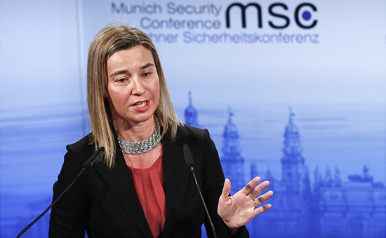 Федерика Могерини на Мюнхенской конференции по безопасности