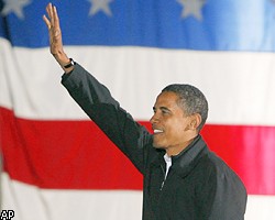 Б.Обама побеждает на выборах в США