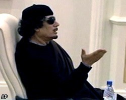 М.Каддафи выступил по ТВ, призвав очистить Триполи от "крыс"