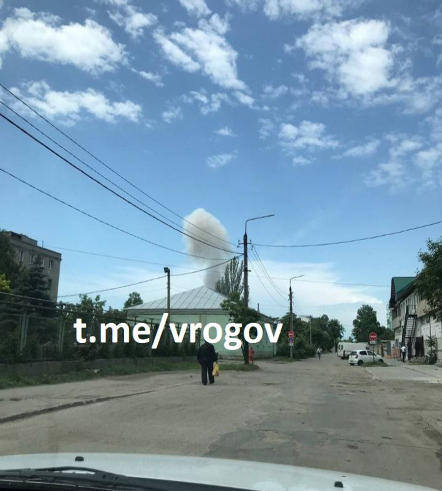 В Бердянске нанесли удар по морскому порту — РБК