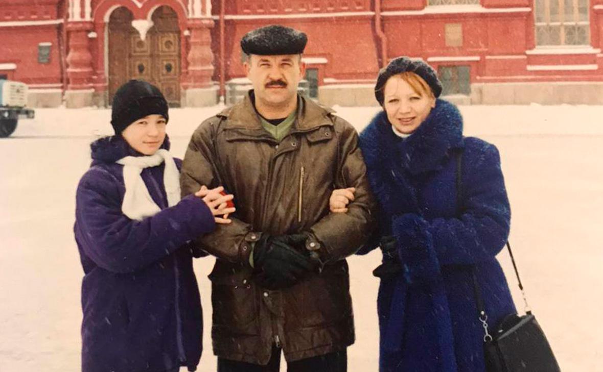 Ида Галич с родителями&nbsp;в юности