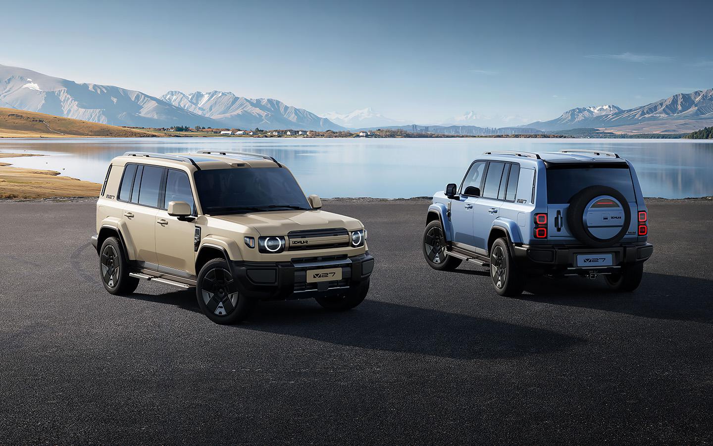 Бренд iCaur раскрыл подробности первого кроссовера. Он похож на Defender