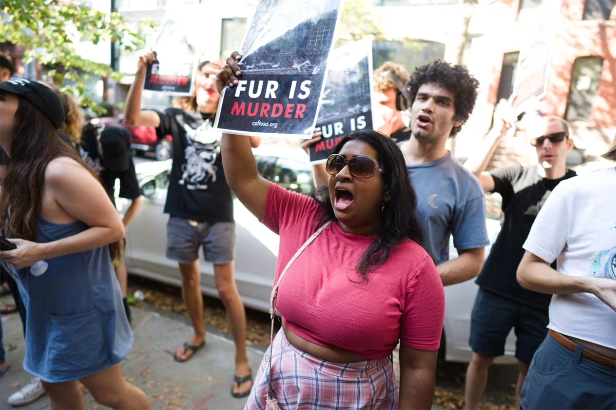 Протестная кампания Coalition to Abolish the Fur Trade