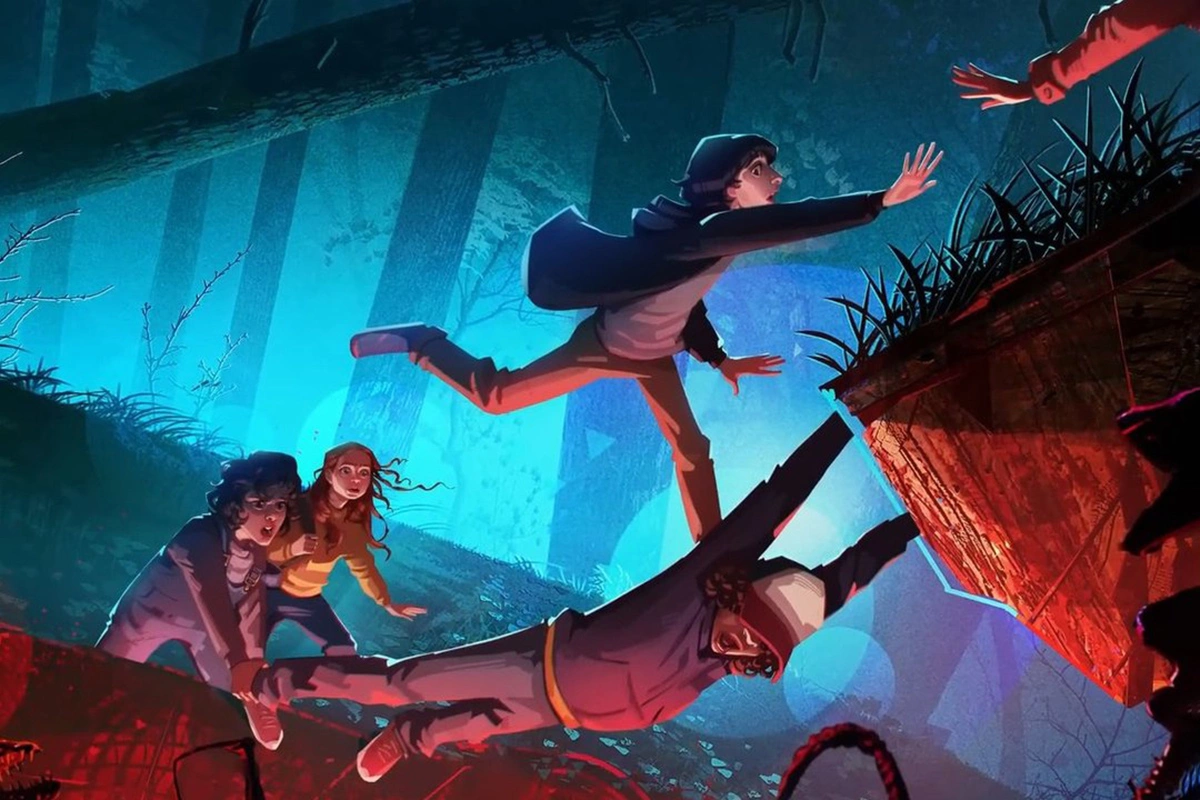 Кадр из мультсериала «Очень странные дела: Истории из 85-го»