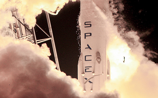 Ракета Falcon 9 производства компании SpaceX


