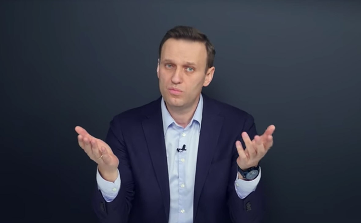 Алексей Навальный. ​Кадр из видео с расследованием о бизнесмене Олеге Дерипаске