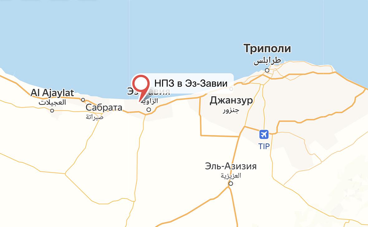 После столкновения дрона с НПЗ в Ливии произошла утечка