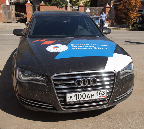 Страховая группа «УРАЛСИБ» обеспечила защитой автомобиль олимпийского чемпиона Тагира Хайбулаева