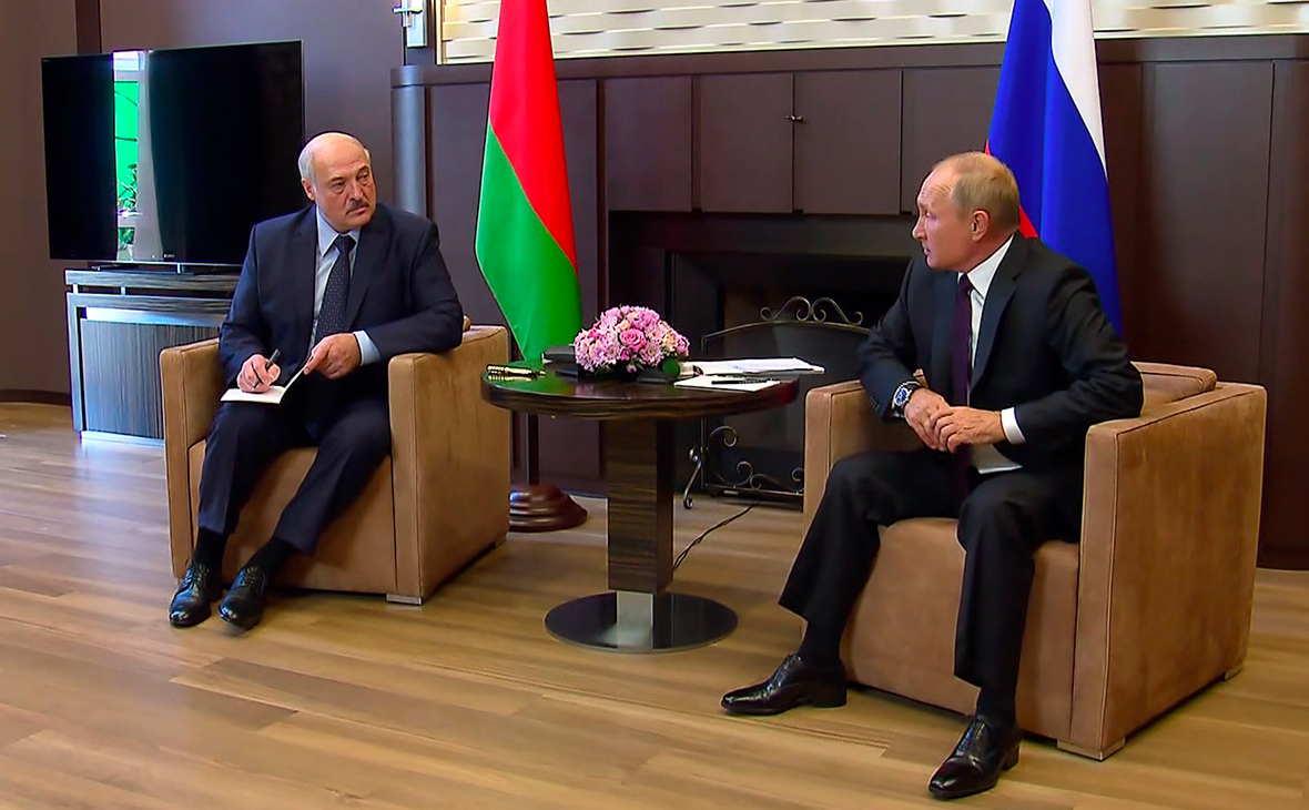 Александр Лукашенко и Владимир&nbsp;Путин