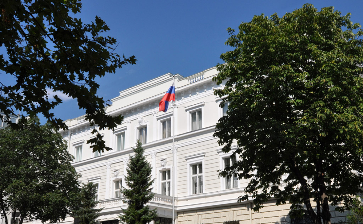Здание посольства РФ в Австрии