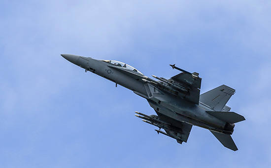 Истребитель F/A-18 ВМС США, 2014 год


