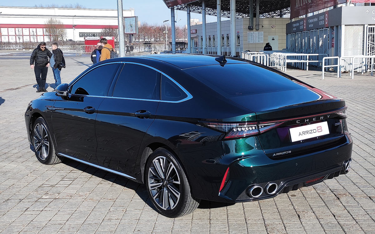 Chery привезла в Россию седан Arrizo 8. Он заменит Toyota Camry :: Autonews