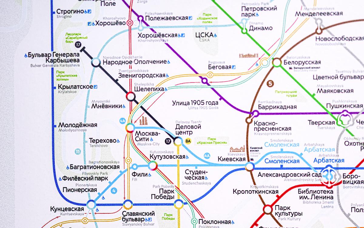 В Москве обновят более 73 тысяч схем транспорта после открытия новой линии метро
