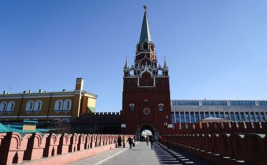 Вид на&nbsp;Московский Кремль


