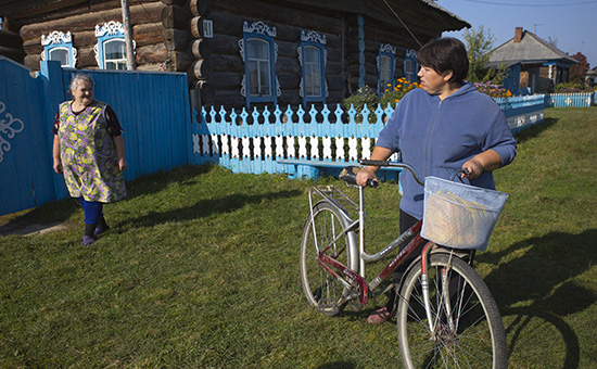 Социальный работник&nbsp;в деревне Короленка&nbsp;Омской области


