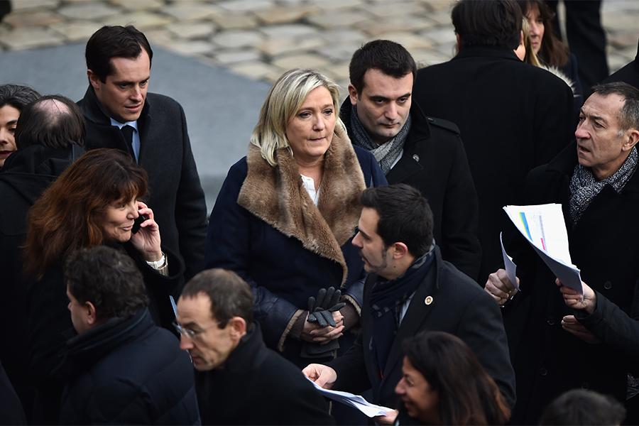 Марин Ле Пен, 2015 год