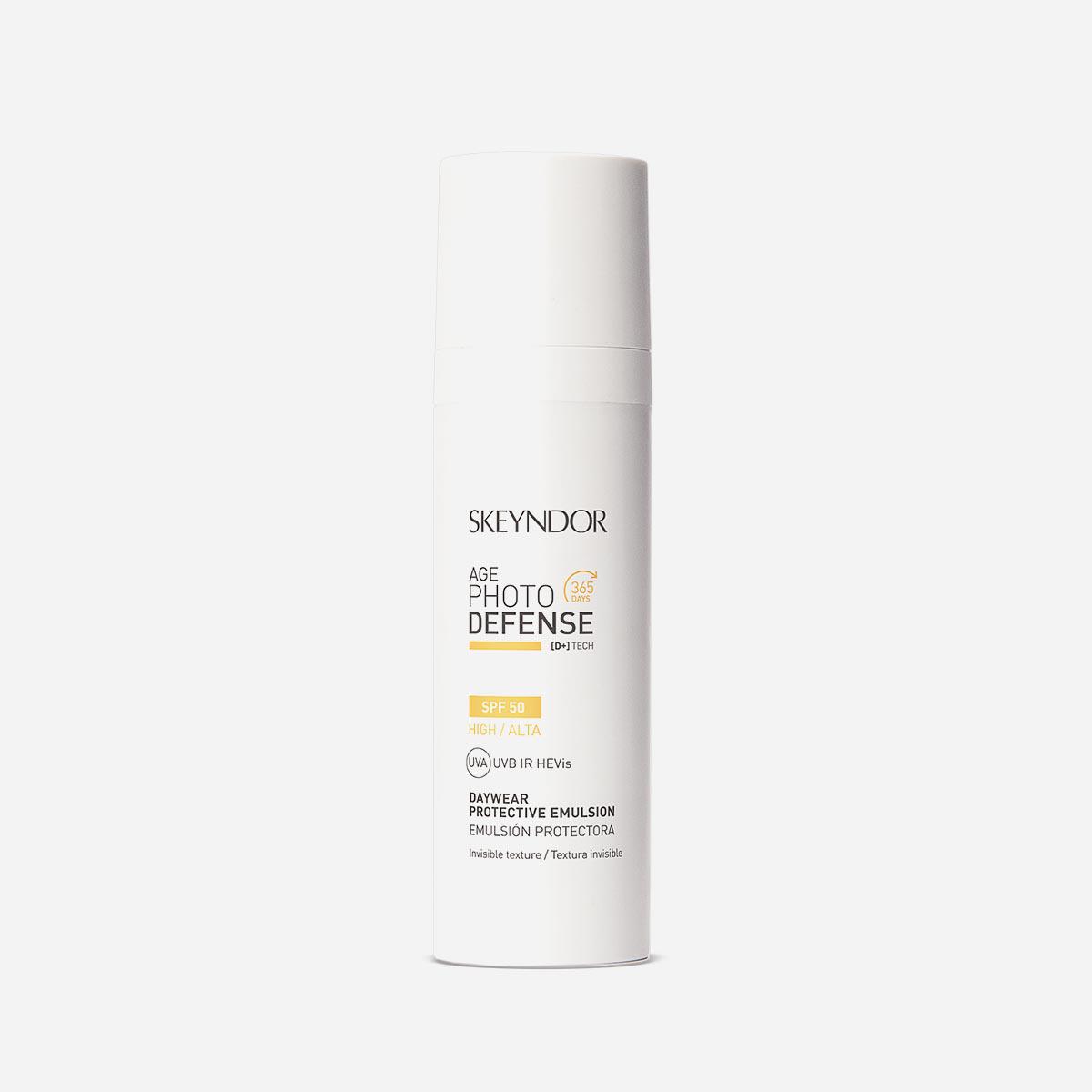Дневная солнцезащитная эмульсия SPF50+ c невидимой текстурой, Skeyndor, 9860 руб. (салон красоты &laquo;Мильфей)
