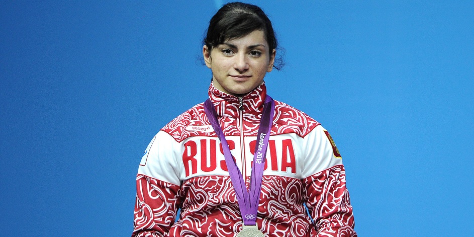 Российская тяжелоатлетка Светлана Царукаева