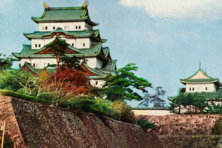 Замок XVI века в Нагое, 1920 год