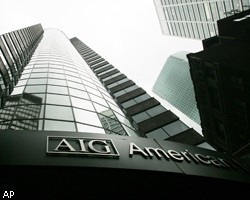 Чистые убытки AIG по итогам 2008г. составили $99,29 млрд