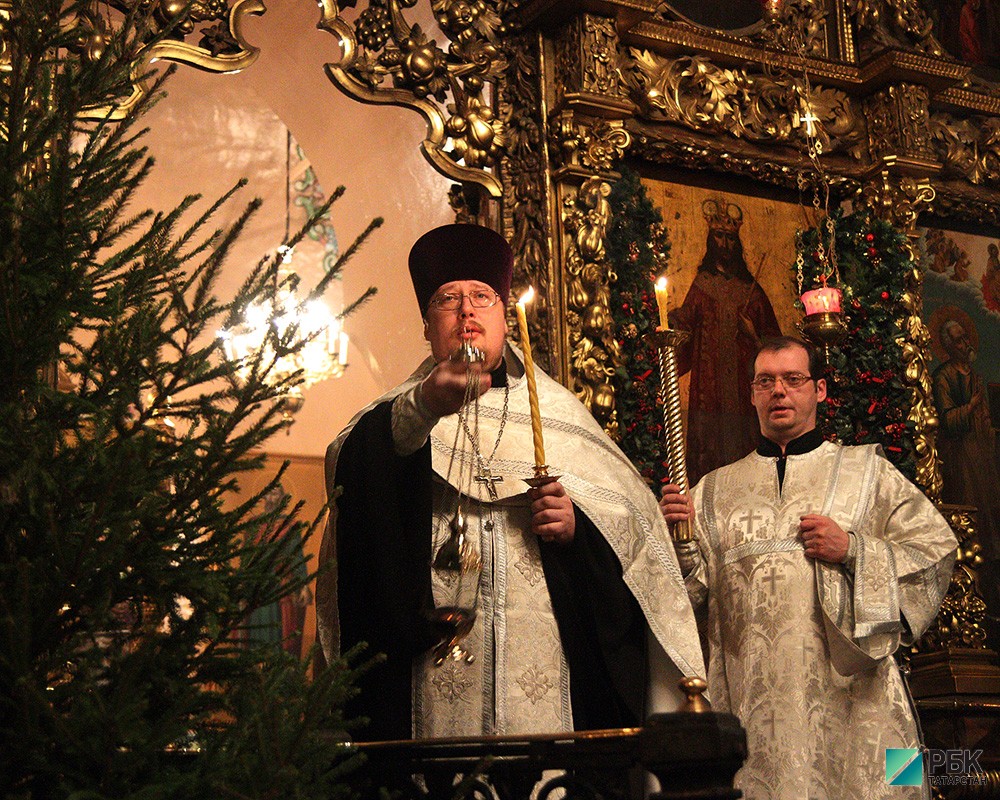 Рождество в Петропавловском соборе