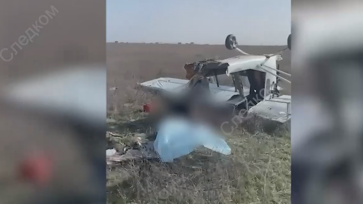 В Волгоградской области разбился легкомоторный самолет