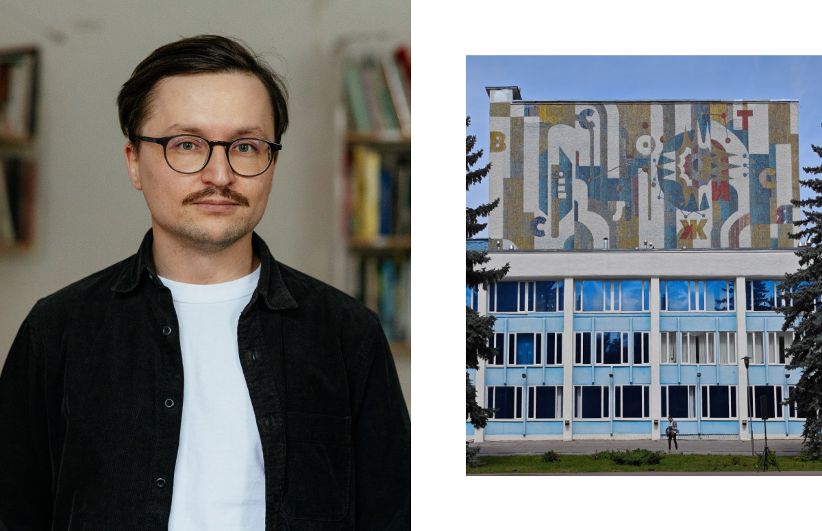 Владимир Абих, отреставрированная мозаика «Все сложится», Новомосковск, фестиваль «Смена»