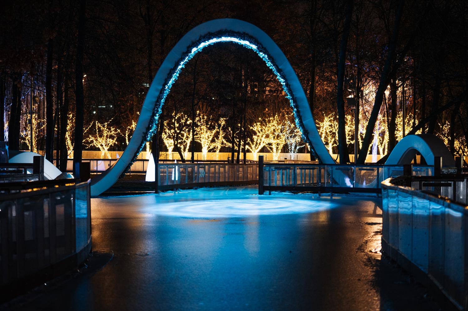 &laquo;Волшебное озеро и волна&raquo;: здесь можно посмотреть подледный водоворот и ускорить его нажатием кнопки