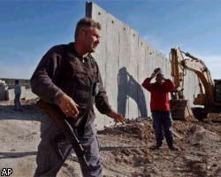 "Стена безопасности" будет границей Израиля и Палестины