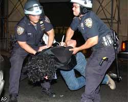 Полиция Нью-Йорка задержала 300 демонстрантов