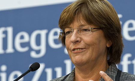 Министр здравоохранения Германии Улла Шмидт
